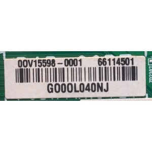 MAIN PARA SMART TV LG 4K RESOLUCION (3840 x 2160) / NUMERO DE PARTE EBU66143201 / EAX69083603(1.0) / 66114501 / 0OV15598-0001 / G000L04NJ / PANEL NC430DGG-AAGP1 / MODELO 43UN7000PUB.BUSWLJM / 43UN7000PUB